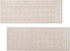 2pcs Universal Russian Keyboard Stickers Transparent Background, Transparent Background with White Lettering for Computer Laptop Notebook Desktop,...